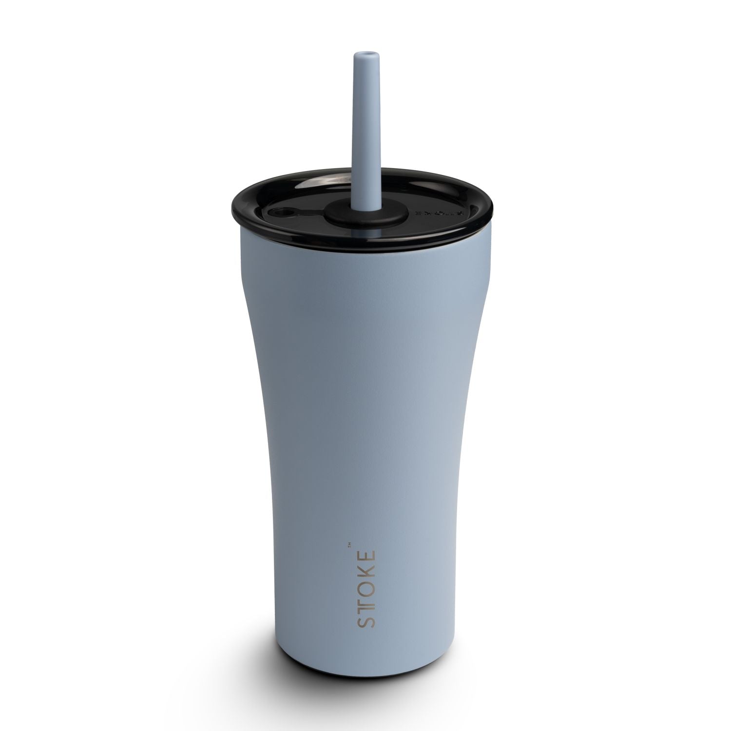 STTOKE Earth Leakproof Ceramic Insulated Cup Powder Coating With Straw 20oz