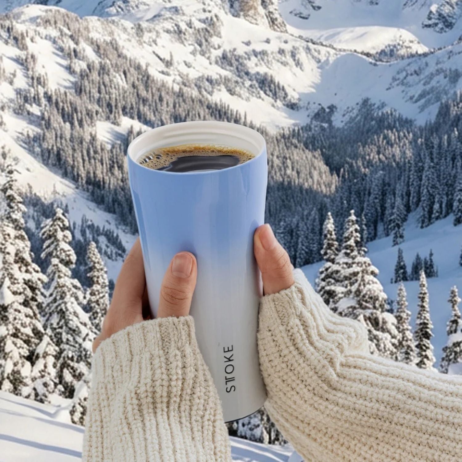 STTOKE Flow Leakproof Ceramic Insulated Cup 16oz