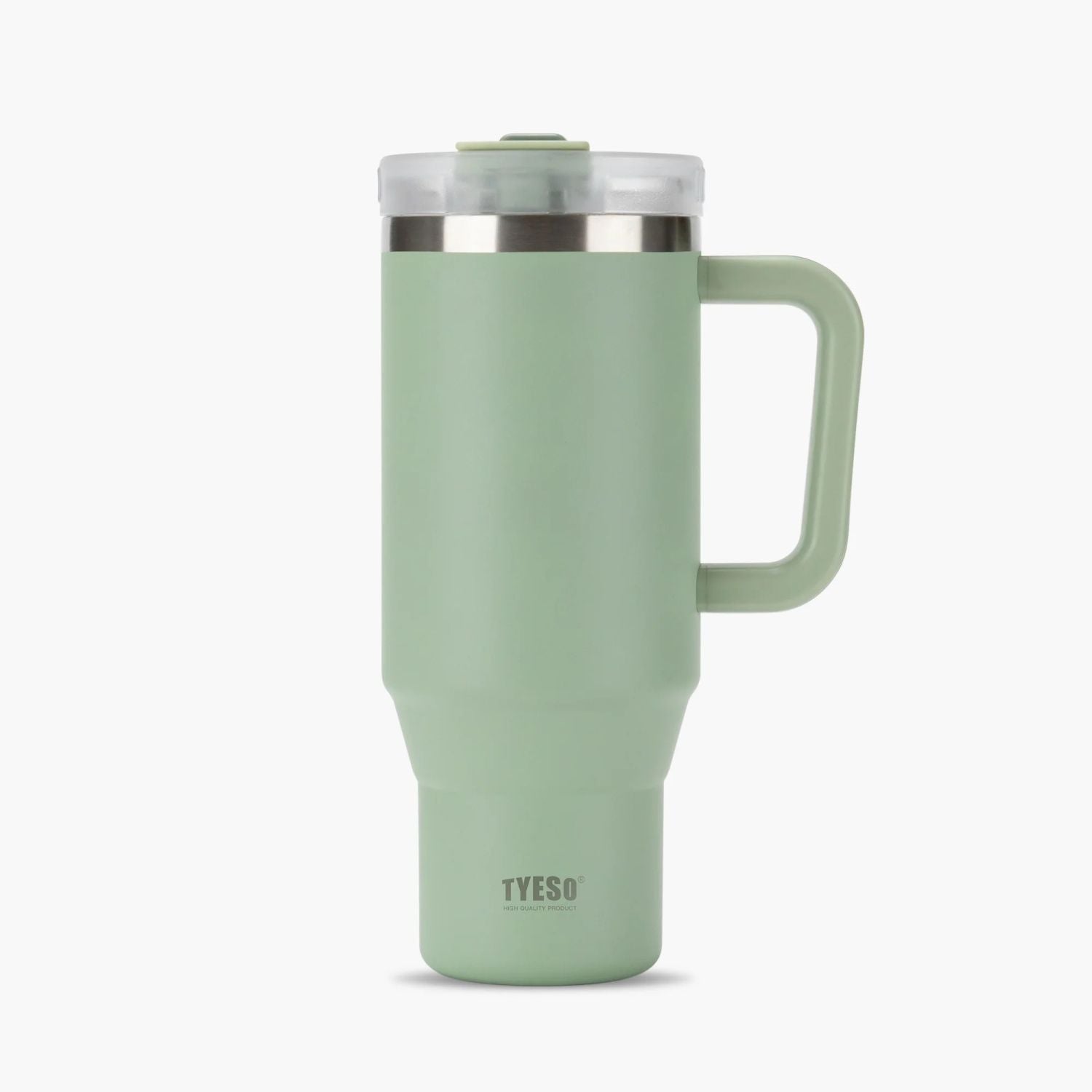 Tyeso Aura Leakproof 2 In 1 Sip & Straw Lid S/S Vacuum Tumbler 1200ml