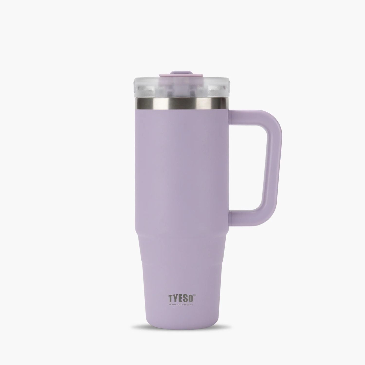 Tyeso Aura Leakproof 2 In 1 Sip & Straw Lid S/S Vacuum Tumbler 900ml