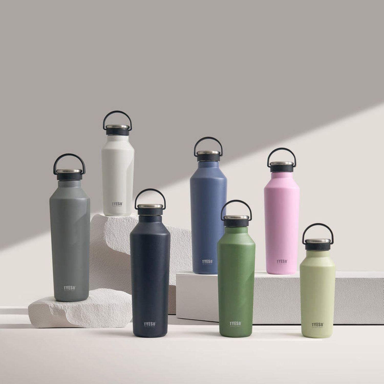 Tyeso Beacon 36Hours Cold S/S Vacuum Insulated Bottle With Handle 900ML