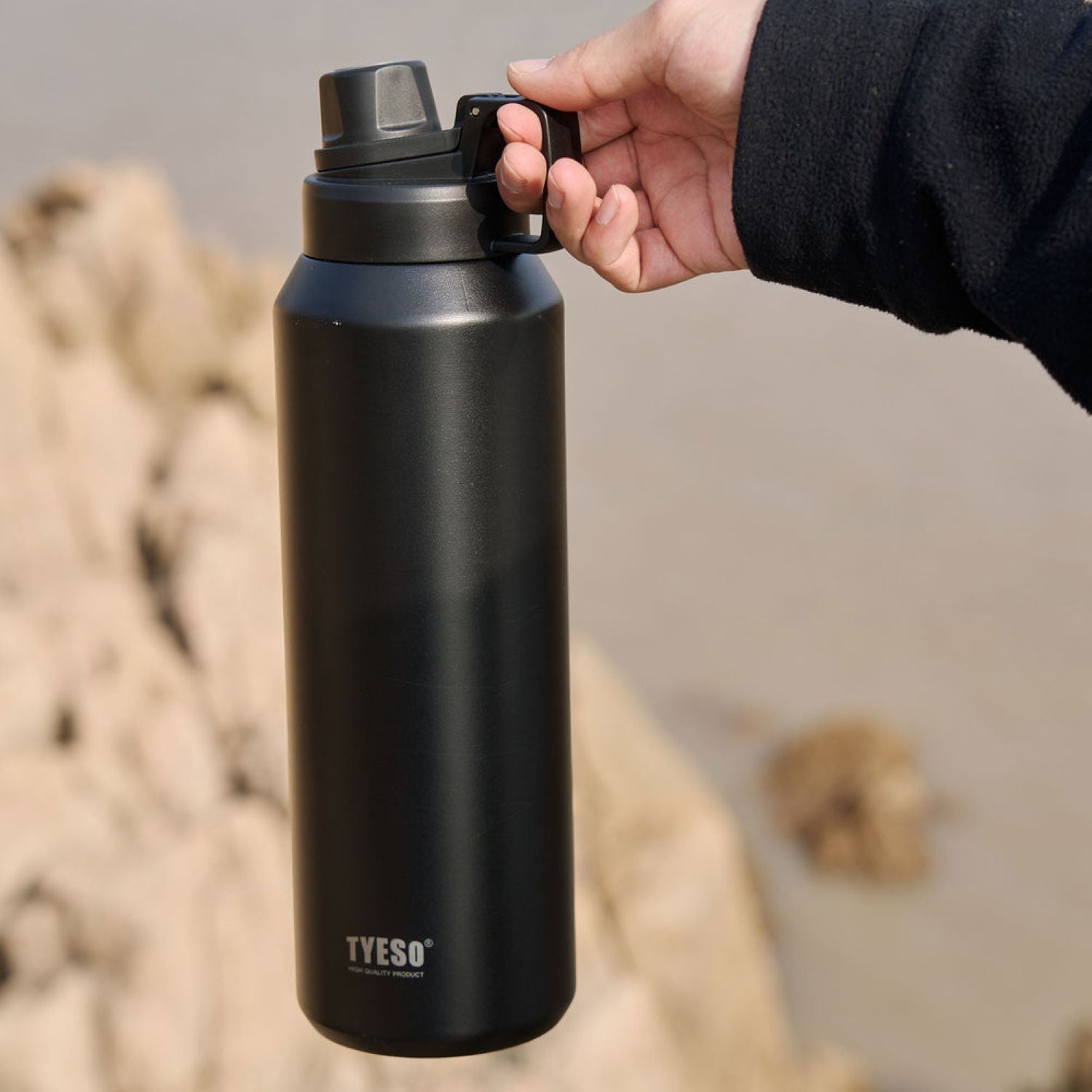 Tyeso Fizz Haze S/S Vacuum Insulated Bottle With Handle 900ML