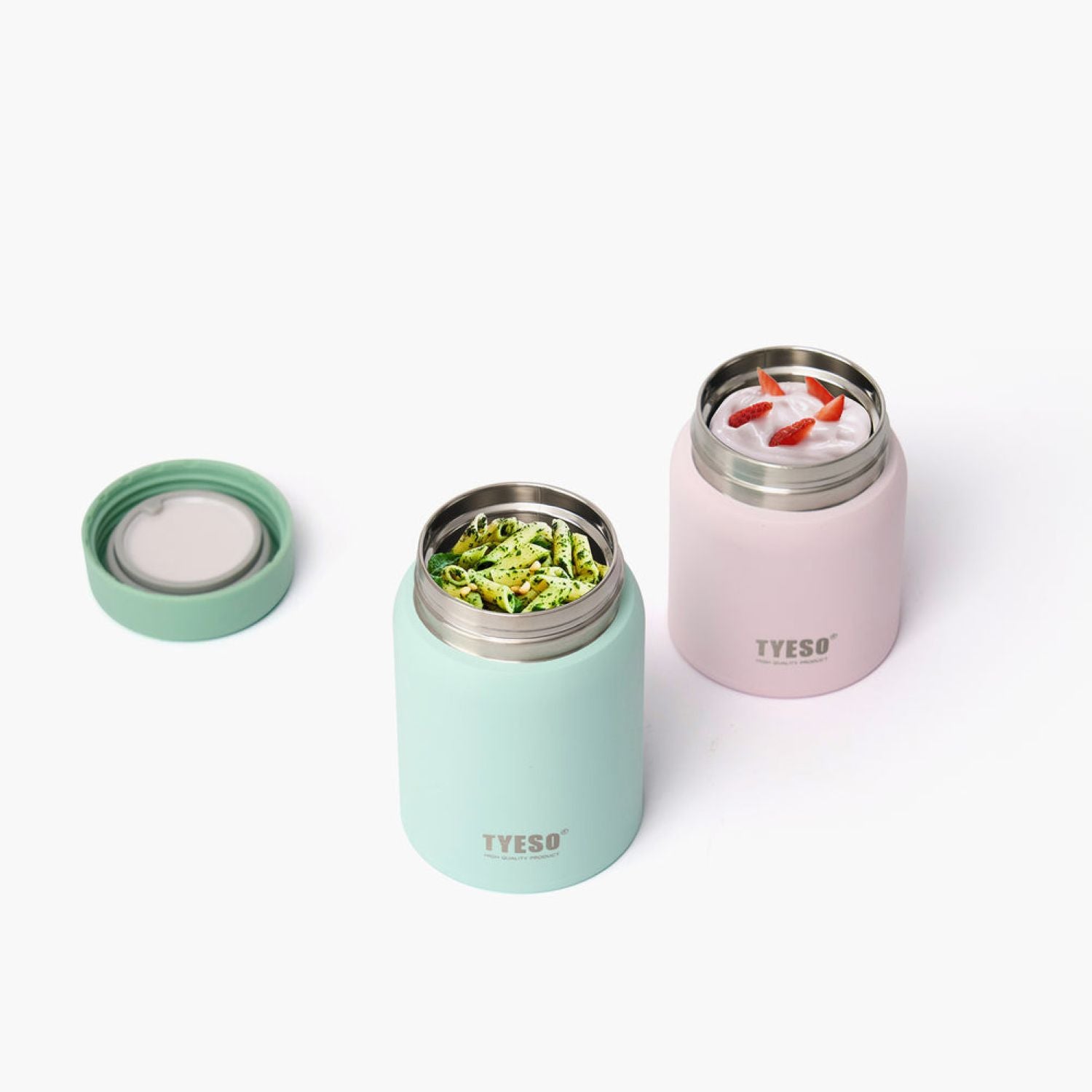 Tyeso Mellow Wide Mouth Inner S/S 316 Vacuum Insulated Food Jar 220ML - White
