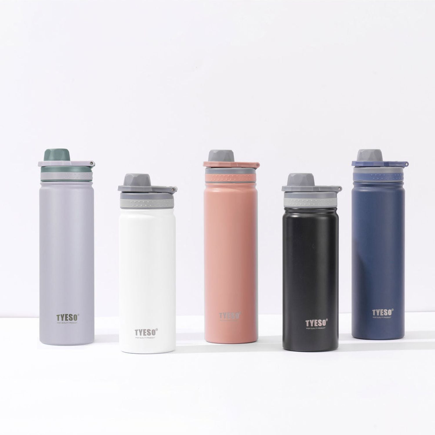 Tyeso Revive (Matte) S/S Vacuum Insulated Bottle With Handle 600ML