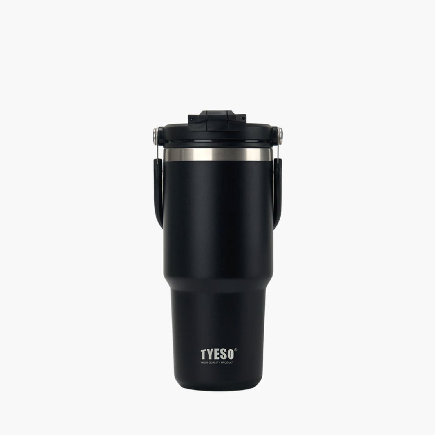 Tyeso Roam 2.0 Leakproof 2 In 1 Sip & Straw Lid S/S Vacuum Insulated Tumbler With Handle 750ML
