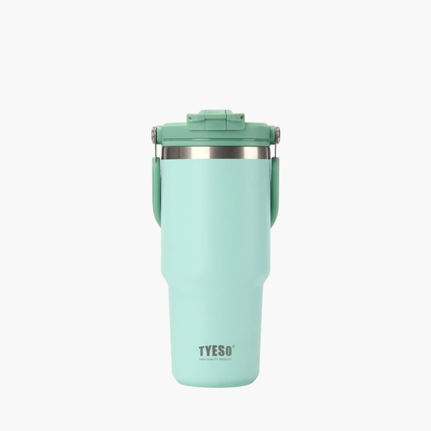 Tyeso Roam 2.0 Leakproof 2 In 1 Sip & Straw Lid S/S Vacuum Insulated Tumbler With Handle 750ML