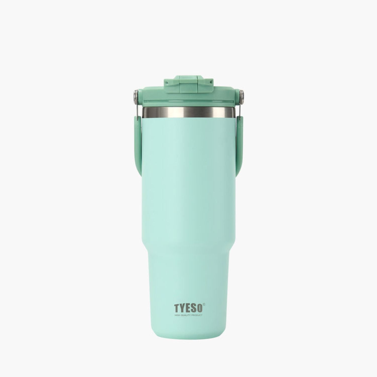 Tyeso Roam 2.0 Leakproof 2 In 1 Sip & Straw Lid S/S Vacuum Insulated Tumbler With Handle 900ML