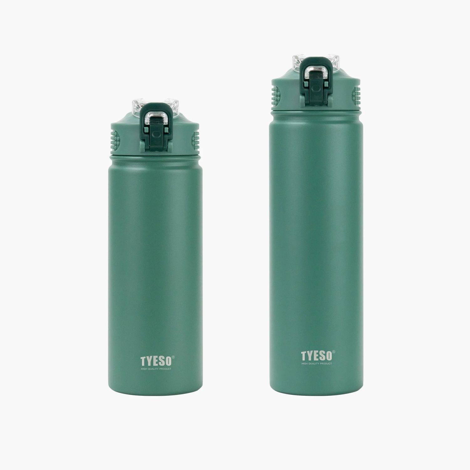 Tyeso Wander Lockable One Press Straw Flip Lid S/S Vacuum Insulated Bottle With Handle 750ml