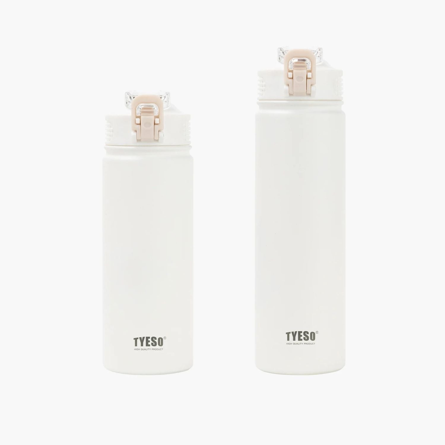 Tyeso Wander Lockable One Press Straw Flip Lid S/S Vacuum Insulated Bottle With Handle 750ml