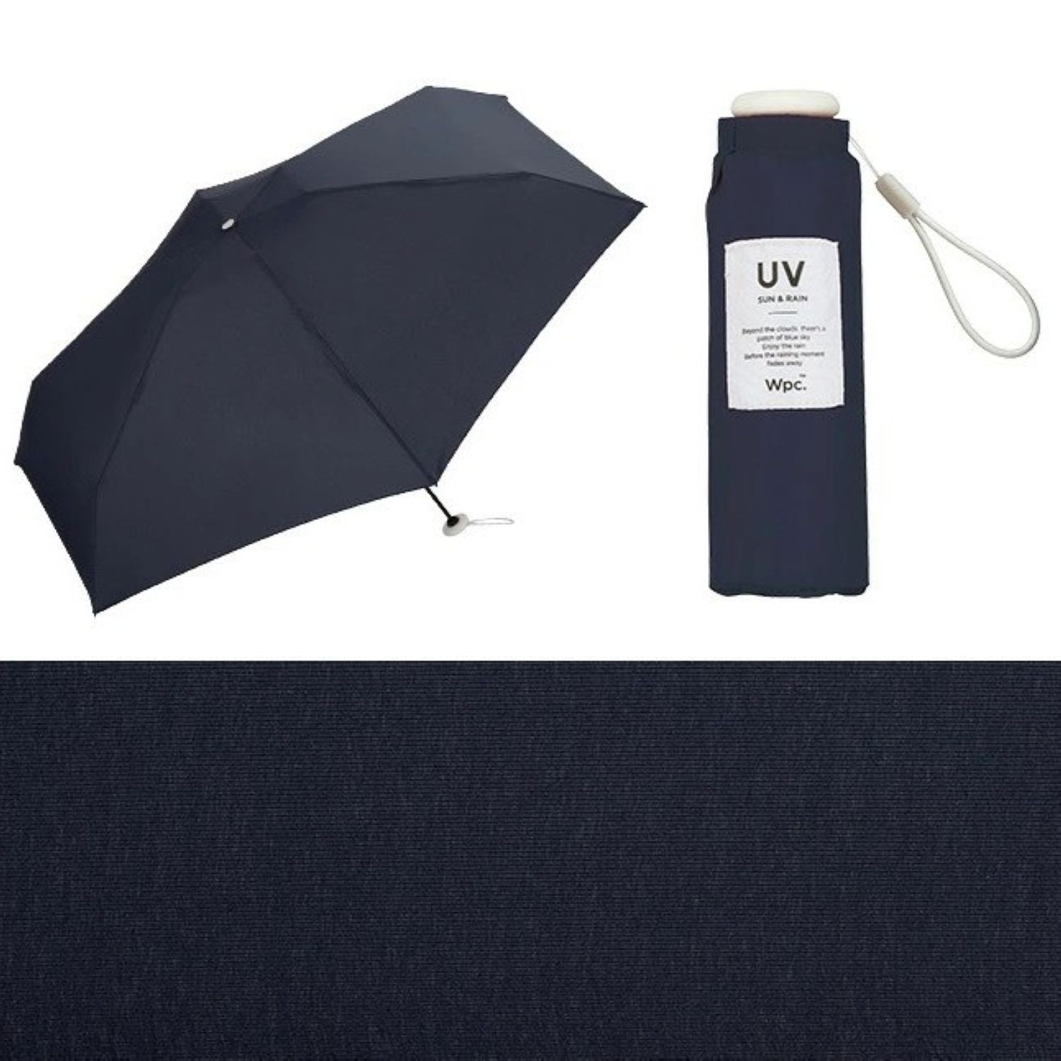 WPC Baby Umbrella Solid Compact UV Protection Umbrella 50cm